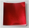 F419 Red Foil 4in. x 4in. Qty 125 sheets
