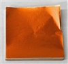 F467 Orange Foil 4 in. x 4 in. Qty 125 sheets