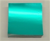 F499 Teal Foil. 4 in. x 4 in. Qty 125 sheets