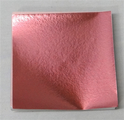F525 Pink Foil 3in. x 3in. Qty 500 sheets