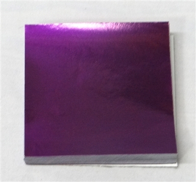 F5460 Purple Foil 4 in. x 4 in. Qty 500 sheets