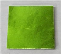F58 Lime Foil 3in. x 3in. Qty 125 sheets