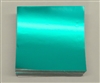 F599 Teal Foil. 3in. x 3in. Qty 500 sheets