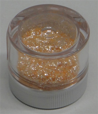 Creamsicle Jewel Dust  Food Grade 4 gram container. Disco Dust