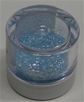 Pastel Blue Jewel Dust  Food Grade 4 gram container. Disco Dust