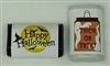 MW-13 Halloween Assortment #1 Mini Candy Bar Wrapper (sticker) 1 1/2in. x 3 1/2in. ( 2 sheets of each design) 60 pcs