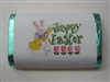 MW-27 "Happy Easter Bunny" Mini Candy Bar Wrapper (sticker) 1 1/2 x 3 1/2 4 sheets 60 pcs