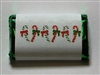 MW-41 "Candy Cane" Mini Candy Bar Wrapper (sticker) 1 1/2" x 3 1/2" (4 sheets) 60 pcs