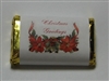 MW-52 "Christmas Greetings" Mini Candy Bar Wrapper (sticker) 1 1/2" x 3 1/2" (4 sheets) 60 pieces