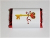 MW-69 "Key To My Heart" Mini Candy Bar Wrapper (sticker) 1 1/2in. x 3 1/2in. (4 sheets) 60 pcs