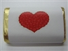 MW-71 "Heart of Hearts" Mini Candy Bar Wrapper (sticker) 1 1/2in. x 3 1/2in. (4 sheets) 60 pcs