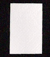 PD-10  White candy pad (fits 1 lb. rectangle boxes) 5 7/8in. x 9 1/8in. Quantity 100