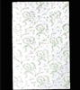 PD-11Q  Gold floral on white candy pad (fits 1 lb. rectangle boxes) 5 7/8in. x 9 1/8in. Quantity 500