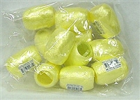 RE-11 Yellow poly ribbon egg 3/16in. x 66ft. Quantity 12