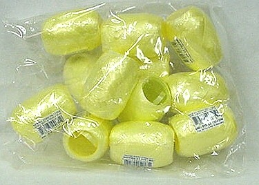 RE-11 Yellow poly ribbon egg 3/16in. x 66ft. Quantity 12