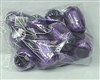 RE-60 Purple poly ribbon egg 3/16in. x 66ft. Quantity 12