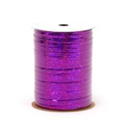 RHS-06 Purple Holographic ribbon spool 3/16" x 100yds.