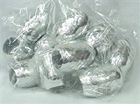 RM-05 Metallic Silver ribbon egg 3/16in. x 66ft. Quantity 12