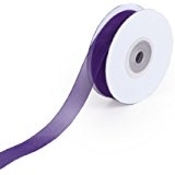 RN-09 Purple sheer organza ribbon 1/4" x 25yds.