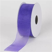 Teal Blue Sheer Organza Ribbon, 1-1/2x100 Yards
