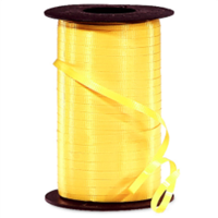 RS-11 Yellow-curling ribbon spool  3/16in. x 500 yds.