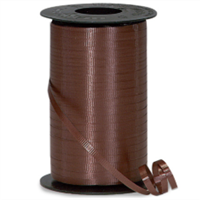 RS-18 Chocolate-curling ribbon spool 3/16in. x 500 yds.