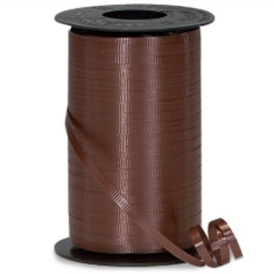 RS-18 Chocolate-curling ribbon spool 3/16in. x 500 yds.