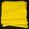 TP-04 Yellow paper twist tie. 3 1/2" Length Quantity 2,000