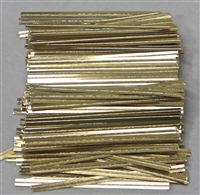 TP-08 Gold paper twist tie. 3 1/2" Length Quantity 2,000