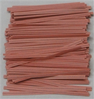 TP-12 Pink paper twist tie. 3 1/2" Length Quantity 2,000
