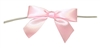 TTB2-02  Light Pink  2 1/2" Twist Tie Bow Qty 100