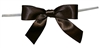 TTB2-18  Brown 2 1/2" Twist Tie Bow Qty 100