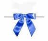 TTB3-12  Royal Blue 3 1/4" Twist Tie Bow Qty 100