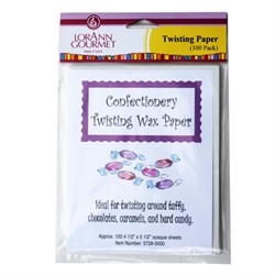 Twisting Wax Papers, Qty 100