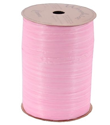 WR-02 Pink Matte Wraphia 100 yds.