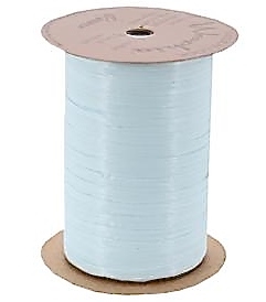 WR-03 Light Blue Matte Wraphia 100 yds.