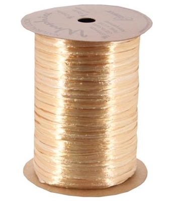 WRP-15 Gold Pearlized Wraphia 100 yards