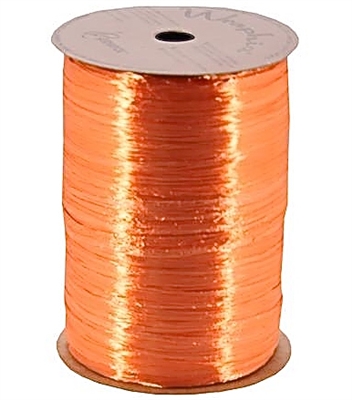 WRP-35 Orange Pearlized Wraphia 100 yards