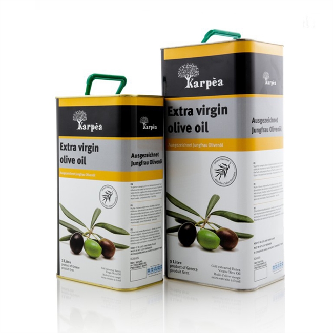 Karpea Greek Classic Olive Oil, 3 Liter Tin