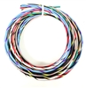 AUTOMOTIVE PRIMARY WIRE 14 GAUGE AWG HIGH TEMP GXL WITH STRIPE (LOT B) 8 COLORS 25 FT EA MADE IN USA