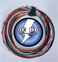 LOT (A) 16 AWG GXL HIGH TEMP AUTOMOTIVE POWER WIRE 8 STRIPED COLORS 15 FT EA