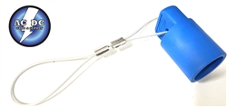 Female Device Cap, For 300/400A 600V AC/DC, Single Conductor Series 16 Cam lock. BLUE