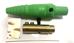 Hubbell series 16 GREEN CAM LOCK 300 AMP FEMALE