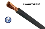 2 AWG Type SC Entertainment and Stage Lighting Cable