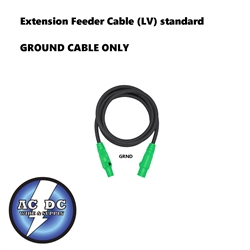 Extension Feeder Stage and lighting Cable 15 ft 4/0 GROUND  GREEN (LV) standard 405A