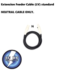 Extension Feeder Stage and lighting Cable 100 ft 4/0 N WHITE (LV) standard 405A