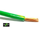 THHN 12 AWG GAUGE GREEN/YELLOW NYLON PVC STRANDED COPPER BUILDING WIRE