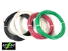 125' FEET EA THHN THWN-2 8 AWG GAUGE RED BLACK GREEN WHITE COPPER BUILDING WIRE