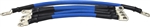 AC/DC WIRE AND SUPPLY6 Gauge Golf Cart Battery Cable Set, (Blue) E-Z-GO 1994 & UP MED/TXT 36V U.S.A Made+