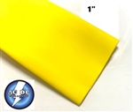 1.0" ID Yellow Heat Shrink Tube 2:1 ratio 1" wrap 2 ft feet/to 25mm